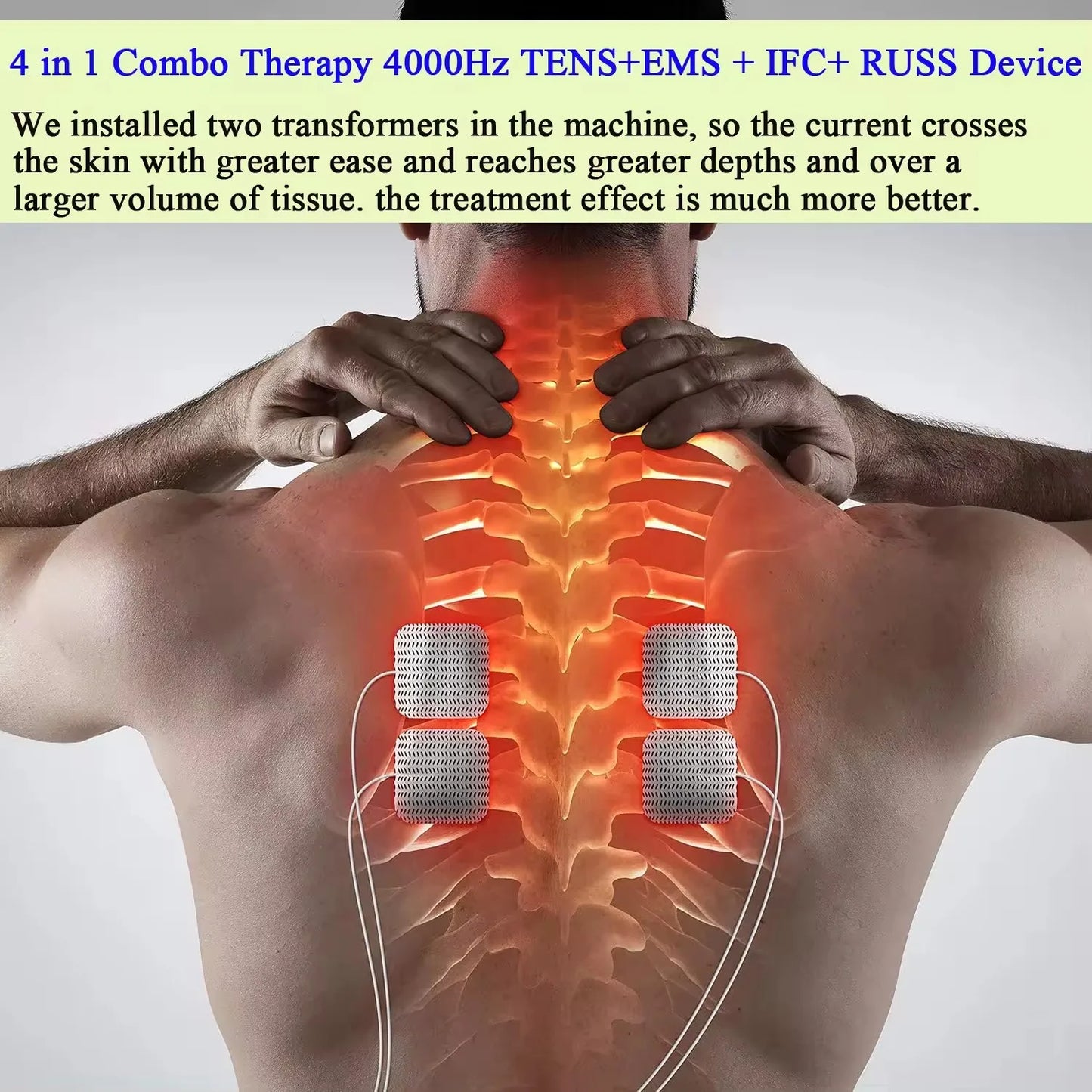 אלקטרומיוסטימולטור EzraMotion EMS/IFT