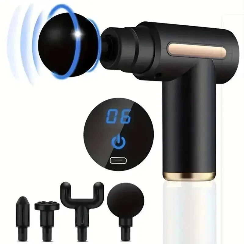 אקדח עיסוי מקצועי להרפיה עמוקה – EzraMotion™