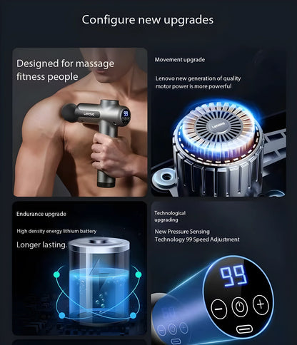 אקדח עיסוי פאשיאלי של המותג Lenovo